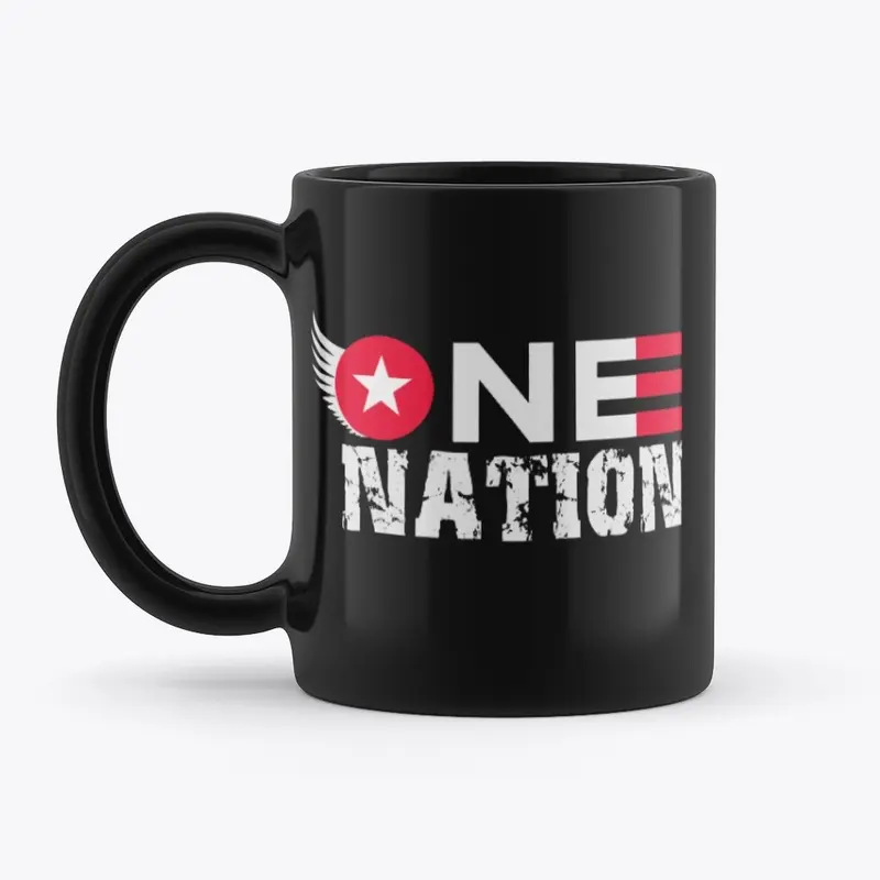 One Nation Mug for Lefties